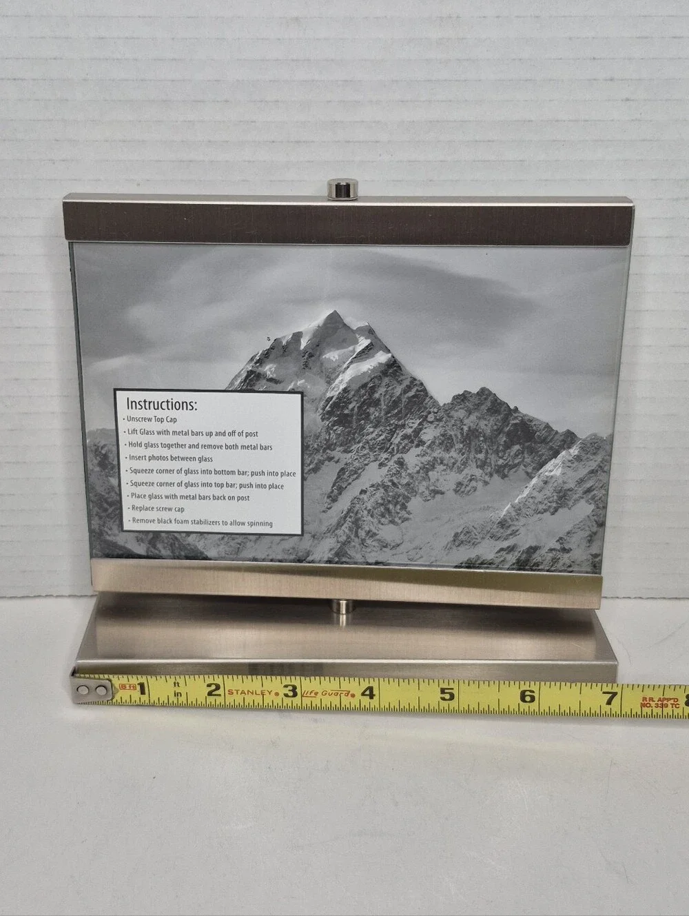 Double Picture Frame You Can Spin